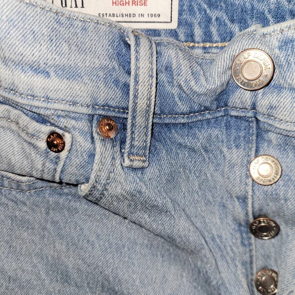 GAP Cheeky Straight High Rise Jeans 26/2 Petite - Picture 5 of 7